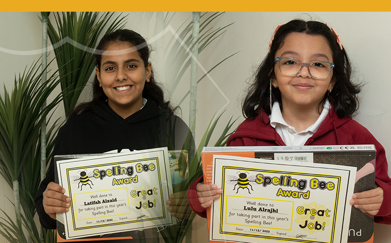 Winners of Spelling Bee competition