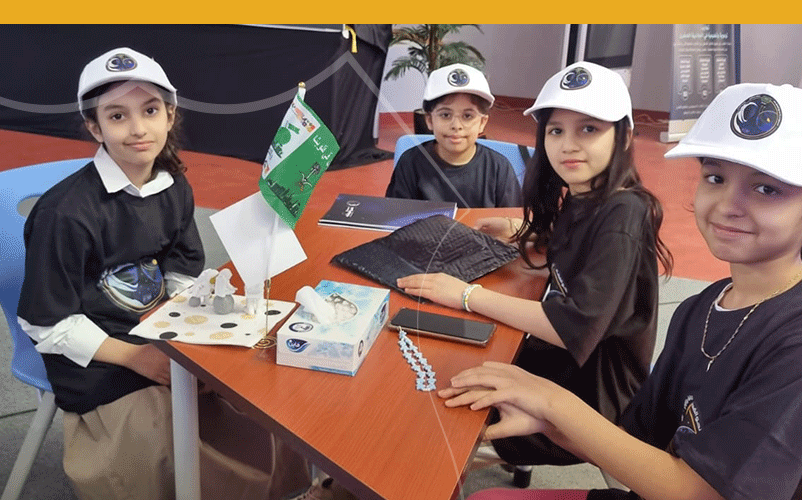 TNS Students Partake in Live Space Experiments with Saudi Astronauts
