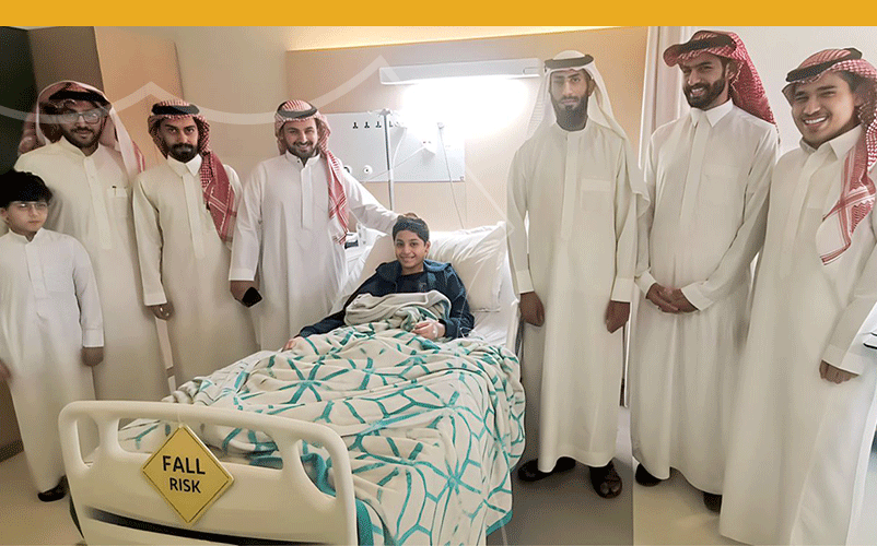 TNS Family Visit Hospitalized Student