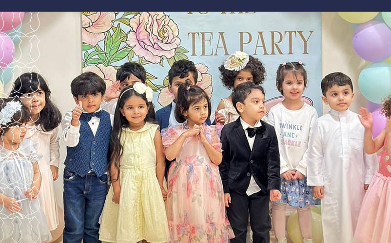 حفلة الشاي | مع أبطال مرحلة رياض الأطفال