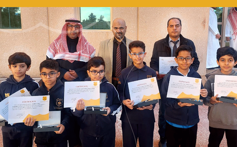 TNS honors Students Who Participated in the English Language Olympiad