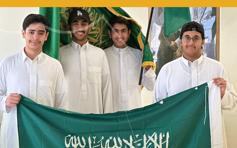 لقطات | من الاحتفاء بيوم العلم السعودي